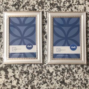 Two 4x6 Silver Picture Frame